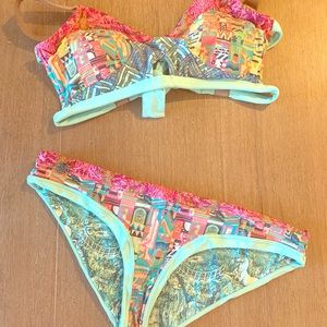 Large Maaji swimsuit bikini reversible